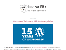 Tablet Screenshot of nuclearbits.com